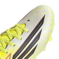 adidas F50 Club Fg/Mg J Fußballschuhe Kinder - team solar yellow 2/core black/lucid red