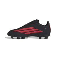 adidas F50 Club Velcro Firm Ground / Multi Ground Kids Fußballschuhe Kinder - core black/lucid red/core black