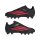 adidas F50 Club Velcro Firm Ground / Multi Ground Kids Fußballschuhe Kinder - core black/lucid red/core black