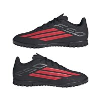 adidas F50 Club Turf Fußballschuhe Kids Kinder - core black/lucid red/core black