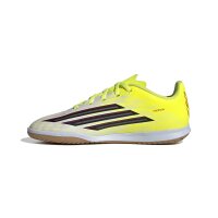 adidas F50 Club IN Fußballschuhe Kinder Born for Goals - team solar yellow 2/core black/lucid red