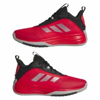 adidas Ownthegame 3.0 Basketballschuhe Herren - pure ruby/silver met./core black