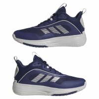 adidas Ownthegame 3.0 Basketballschuhe Herren - dark blue/silver met./grey two