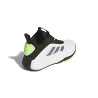 adidas Ownthegame 3.0 Basketballschuhe Herren - white/core black/lucid lemon