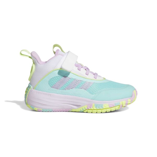 adidas Ownthegame 3.0 Schuhe Kinder - flash aqua/bliss lilac/white