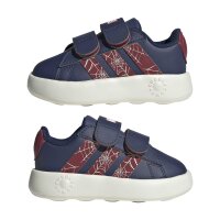 adidas X Marvel Spider-Man Grand Court Kids Schuhe Kinder - dark blue/active maroon/off white
