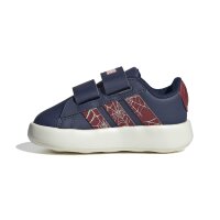 adidas X Marvel Spider-Man Grand Court Kids Schuhe Kinder - dark blue/active maroon/off white