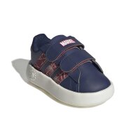 adidas X Marvel Spider-Man Grand Court Kids Schuhe Kinder - dark blue/active maroon/off white