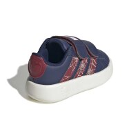 adidas X Marvel Spider-Man Grand Court Kids Schuhe Kinder - dark blue/active maroon/off white