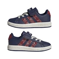 adidas Marvel Spider-Man Grand Court Schuhe Kinder - dark blue/active maroon/off white