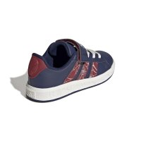 adidas Marvel Spider-Man Grand Court Schuhe Kinder - dark blue/active maroon/off white
