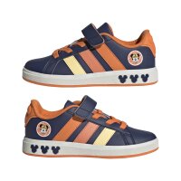 adidas Disney Micky Maus Grand Court Schuhe Kids Kinder - dark blue/ice tangerine/pure orange