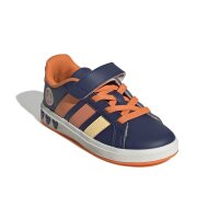 adidas Disney Micky Maus Grand Court Schuhe Kids Kinder - dark blue/ice tangerine/pure orange