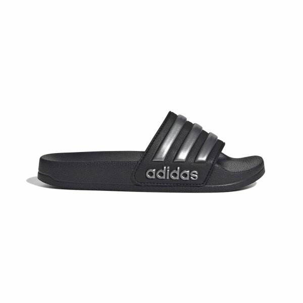 adidas Shower Adilette Kinder - core black/iron met./core black