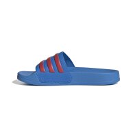 adidas Shower Adilette Kinder - lucid ray blue/semi lucid red/off white