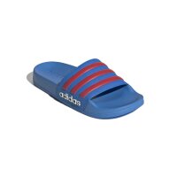 adidas Shower Adilette Kinder - lucid ray blue/semi lucid red/off white