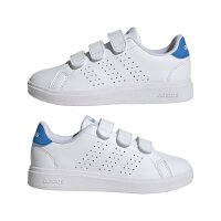 adidas Advantage Base 2.0 Kids Schuhe Kinder - white/white/lucid ray blue