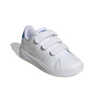 adidas Advantage Base 2.0 Kids Schuhe Kinder - white/white/lucid ray blue