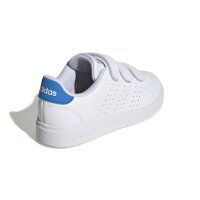 adidas Advantage Base 2.0 Kids Schuhe Kinder - white/white/lucid ray blue