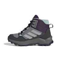 adidas Terrex Ax4R Mid Rain.Rdy Wanderschuhe Kinder - grey three/grey two/semi flash aqua