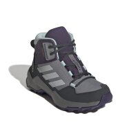 adidas Terrex Ax4R Mid Rain.Rdy Wanderschuhe Kinder - grey three/grey two/semi flash aqua