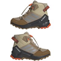 adidas Terrex Ax4R Mid Climawarm+ Wanderschuhe Kinder Kinder - cardboard/matte silver/semi impact orange