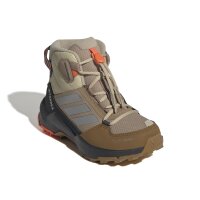 adidas Terrex Ax4R Mid Climawarm+ Wanderschuhe Kinder Kinder - cardboard/matte silver/semi impact orange