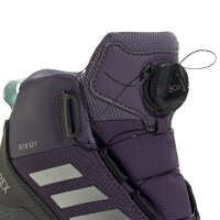 adidas Terrex Winter Mid Boa Rain.Rdy Wanderschuhe Kinder - aurora plum/matte silver/core black