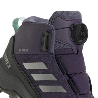 adidas Terrex Winter Mid Boa Rain.Rdy Wanderschuhe Kinder - aurora plum/matte silver/core black