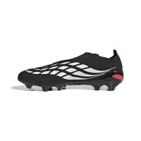adidas Predator League Laceless Firm Ground Fußballschuhe - core black/white/lucid red