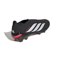 adidas Predator League Laceless Firm Ground Fußballschuhe - core black/white/lucid red