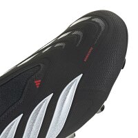 adidas Predator League Laceless Firm Ground Fußballschuhe - core black/white/lucid red