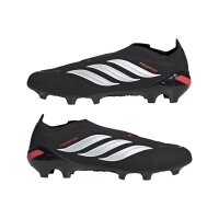 adidas Predator League Laceless Firm Ground Fußballschuhe - core black/white/lucid red