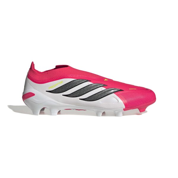 adidas Predator League Laceless Firm Ground Fußballschuhe - lucid red/core black/white