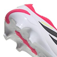 adidas Predator League Laceless Firm Ground Fußballschuhe - lucid red/core black/white