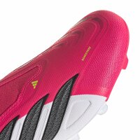 adidas Predator League Laceless Firm Ground Fußballschuhe - lucid red/core black/white