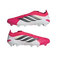 adidas Predator League Laceless Firm Ground Fußballschuhe - lucid red/core black/white