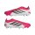 adidas Predator League Laceless Firm Ground Fußballschuhe - lucid red/core black/white
