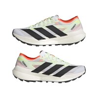 adidas Terrex Agravic Speed 2 Traillaufschuhe Herren - white/core black/semi impact orange