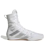 adidas Box Hog 4 Boxschuhe - white/silver met./core black