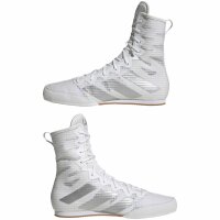 adidas Box Hog 4 Boxschuhe - white/silver met./core black