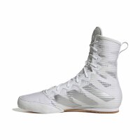 adidas Box Hog 4 Boxschuhe - white/silver met./core black
