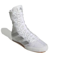 adidas Box Hog 4 Boxschuhe - white/silver met./core black