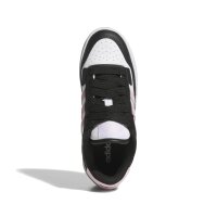 adidas Rapid Court Low Schuhe Kinder - white/core black/clear pink