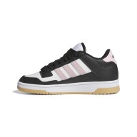 adidas Rapid Court Low Schuhe Kinder - white/core black/clear pink