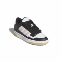 adidas Rapid Court Low Schuhe Kinder - white/core black/clear pink