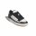 adidas Rapid Court Low Schuhe Kinder - white/core black/clear pink