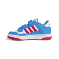adidas Rapid Court Kids Schuhe Kinder - lucid ray blue/pure ruby/white