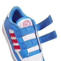 adidas Rapid Court Kids Schuhe Kinder - lucid ray blue/pure ruby/white