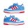 adidas Rapid Court Kids Schuhe Kinder - lucid ray blue/pure ruby/white